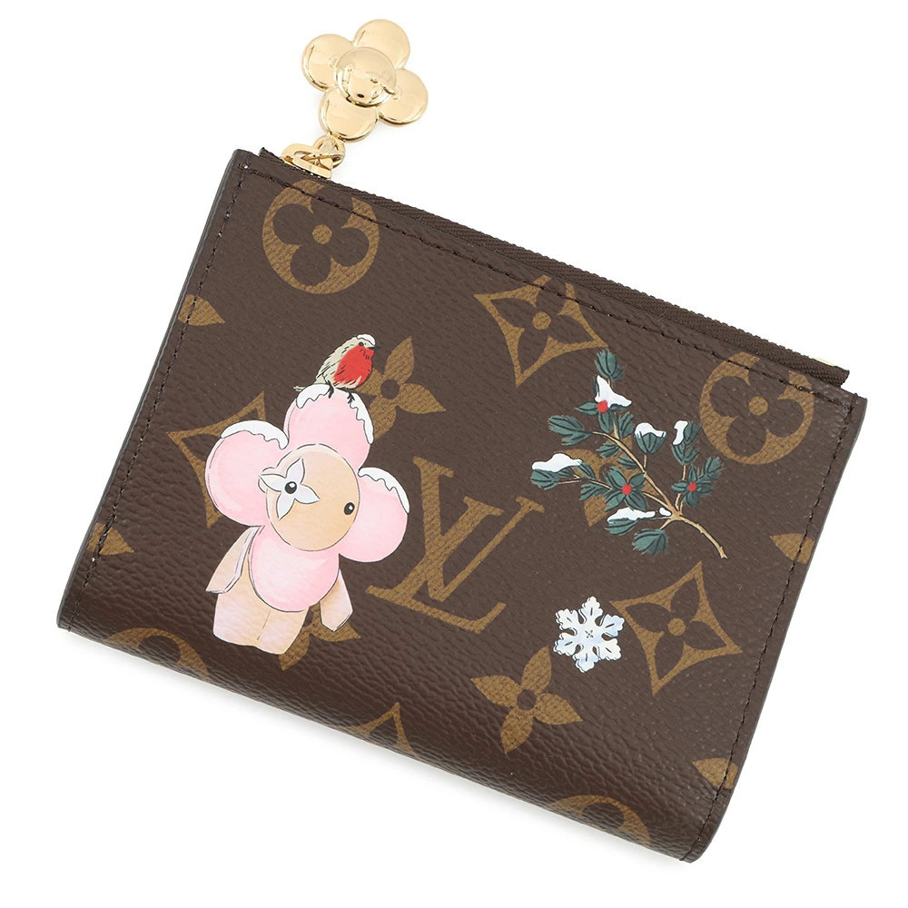 Louis Vuitton Bi fold Wallet Monogram Vivienne Portefeuille Lisa
